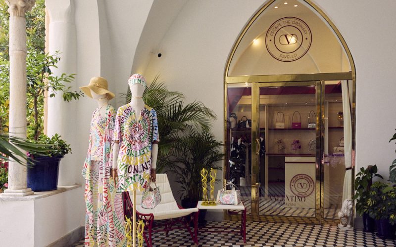 Shop Valentino’s Escape 2023 Capsule Collection at This Glamorous Amalfi Coast Hotel