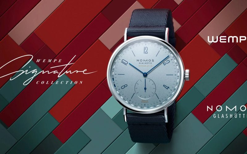 Wempe Celebrates Nomos Partnership with Icy Blue Tangente