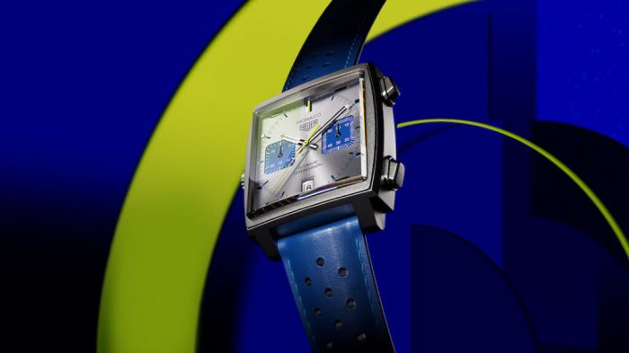 TAG Heuer Launches Racing Blue Monaco