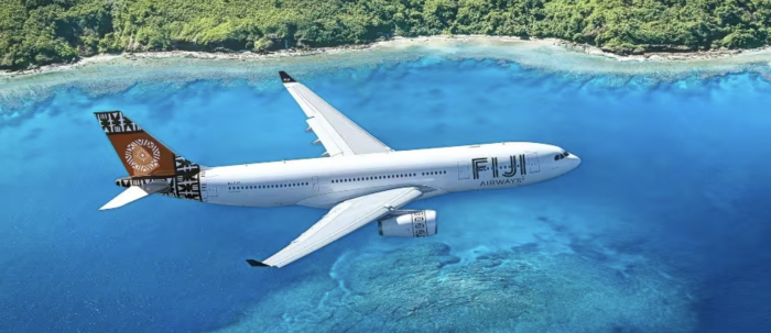 Unwinding in Fiji Airways Business Class