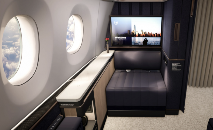 Flying First Class or Business Class on Lufthansa Airlines